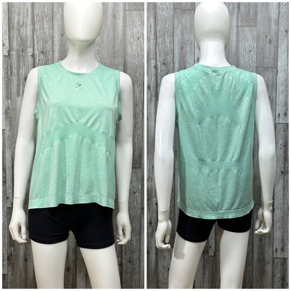 Gymshark Tops - Gymshark Green Muscle Tank [T9]